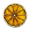 Dried lime garnish